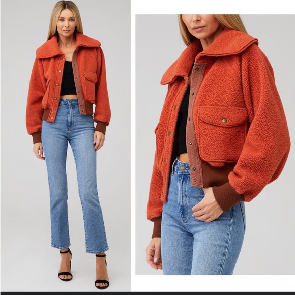 Free People Jackets & Blazers - Free people fleece jacket
